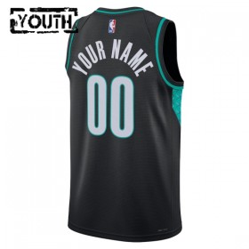 Maillot Enfant Portland Trail Blazers Personnalisable 2025-26 Nike City Edition Noir Swingman